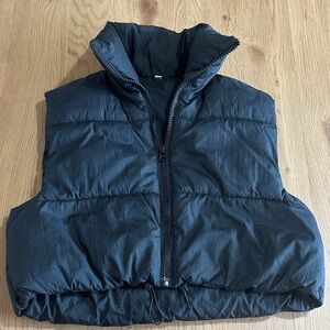 Black Puffer Vest